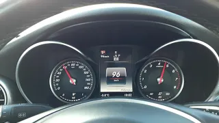 Mercedes-benz c300 0-160  acceleration
