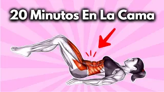 Haz Esto en la Cama y Consigue un Abdomen Plano en Solo 28 Días ➜ 20 Minutos al Día