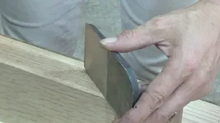 How to mark the lines for a Kanna Dai (Japanese hand plane). 宮大工が職人技で教える初心者のための鉋台制作のための墨付けの動画