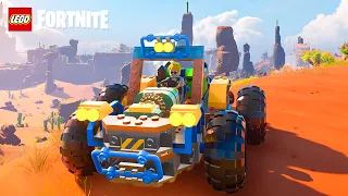 Building a Custom Desert Explorer in Lego Fortnite!