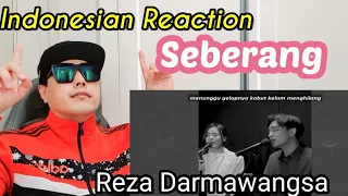 Indonesian reaction: Korean reacts to "seberang" Reza Darmawangsa ft. Mawar de jongh