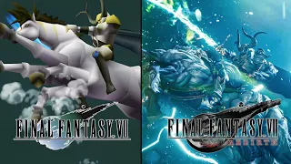 FINAL FANTASY 7 REBIRTH (2024) VS ORIGINAL (1997)【ALL SUMMONS COMPARISON】4K60ᶠᵖˢ