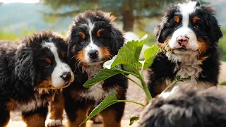 Meet Our 9 Week Old Bernese Mountain Dog Puppies!! PUPDATE!! || Ep. 13