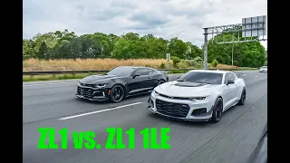 Camaro ZL1 vs. Camaro ZL1 1LE