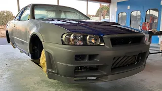 R34GT-Rレストア