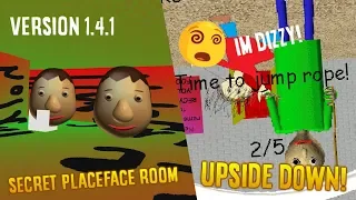 Secret PlaceFace and Upside Down! (Easter Eggs) | Baldi's Basics in Education and Learning v1.4.1