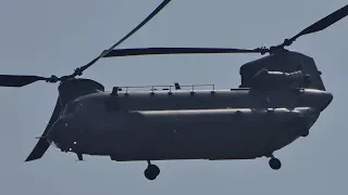 Duxford Air Festival 26th May 2018 Boeing Chinook 4k