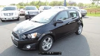 2012 Chevrolet Sonic Turbo LTZ Hatchback 6-spd Start Up, Exhaust, and In Depth Review