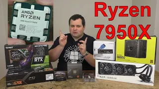 Ryzen 7950X - Nový král výkonu pro PRÁCI i HRY - Jak postavit počítač