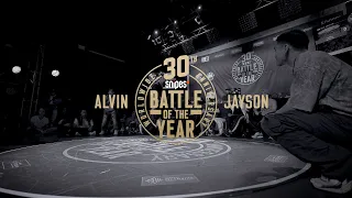 Alvin vs Jayson | 1vs1 Top 8 | SNIPES Battle Of The Year 2019