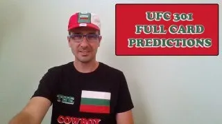 UFC 301: Pantoja Vs. Erceg - Full Fight Card Predictions + Breakdown