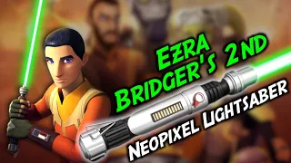 New Ezra Bridger's 2nd Neopixel Lightsaber! My New Favorite! (Artsabers)