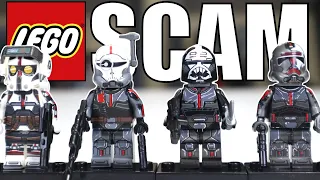 I GOT SCAMMED! (on purpose) LEGO Bad Batch "Prototype" Minifigures!