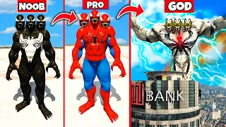 UPGRADING NOOB VENOM INTO GOD VENOM IN GTA 5 VENOM ARMY VS GOD VENOM ARMY IN GTA 5