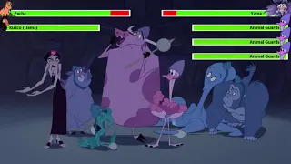 The Emperor's New Groove Final Battle with healthbars (1/2)