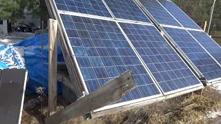 Brutal Wind Storm And Increasing Homestead Solar Power Capacity