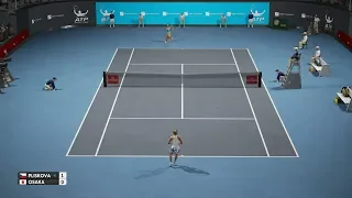 Karolina Plíšková vs Naomi Osaka - AO Tennis PS4 Gameplay