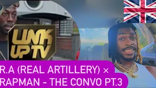 R.A (Real Artillery) × Rapman - The Convo PT.3 (AMERICAN REACTION) 😎😎😎