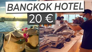 20 EURO! Bestes Hotel in Bangkok?Buffet, Infinity Pool, Rooftop Bar I 🇹🇭 Thailand 2021 I EP023