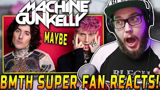 Metalhead Reacts to Machine Gun Kelly – Maybe ft. Bring Me The Horizon | REACTION / REVIEW