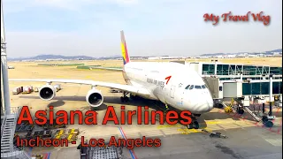 Unforgettable Dining on an A380 | Asiana Airlines Business Class Incheon to Los Angeles