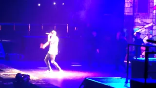 Chris Brown performs 'Poppin' at BTS Tour in Chicago
