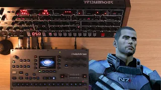 Mass Effect - Uncharted Worlds [Analog Synth Cover] // Prophet 6, Octatrack, Fender Rhodes