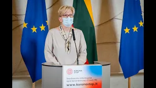 2020-12-13 LRV nuotolinė spaudos konferencija