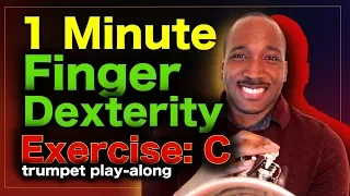 Increase Range and Finger Speed with this Trumpet Exercise | Play along C