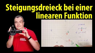 Steigungsdreieck bei einer linearen Funktion | Lehrerschmidt