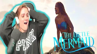 SO FREAKING BEAUTIFUL! I Trailer Review of Disney Live-Action "The Little Mermaid" REACTION