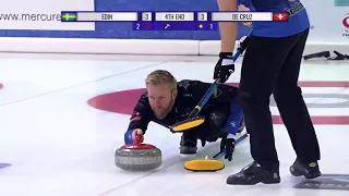 Double runback takeout by Nik Edin (2018 Perth Masters Final)