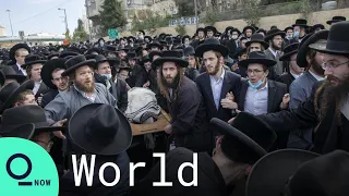 Ultra-Orthodox Israelis Gather for Funeral Despite Covid Restrictions