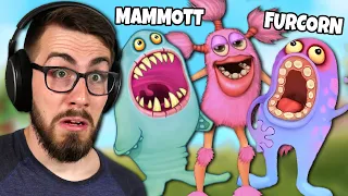 Reacting to ORIGINAL Monster Designs! (My Singing Monsters)