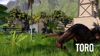 Toro the Carnotaurus 🦖 | Jurassic World Evolution 2 | Lostanko - Shorts