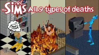 The Sims 1 All 9 Types of Deaths (Base Game + Expansion Packs)