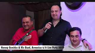 Hovsep Gomidas & His Band, Armenian 6/8 Live Party 2019