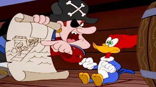 Woody Leads a Pirate Mutiny | Woody Woodpecker