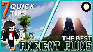 7 Quick Tips for the BEST Minecraft ANCIENT RUINS