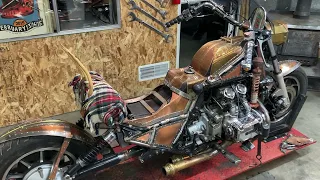 Custom, chopped & stretched Goldwing GL1200