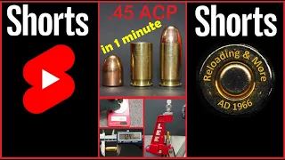 .45 ACP Reloading in 1 minute -   #reloading, #45acp, #leeprecision, #ammo, #shorts