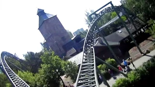 Fluch von Novgorod front seat on-ride HD POV Hansa Park