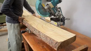 Detailed Woodworking Instructions Starting With The Initial Wooden Panels // Build Impressive Desks