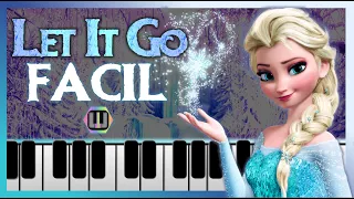 Let It Go ( Frozen ) |Tutorial  Piano Facil