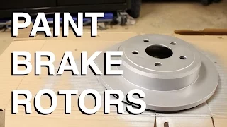 How to Paint Brake Rotors