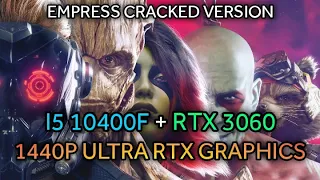 Marvel's Guardians Of The Galaxy - I5 10400F + RTX 3060 - All Settings Tested At 1440P