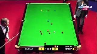 Stephen Hendry 147 vs Stuart Bingham WSC 2012 (720 HD)