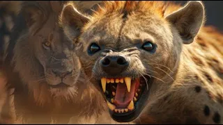 King Lion Revenge Hyena For Destroying Lioness, Epic Battle of Big Cat vs Hyenas | Full Documentary