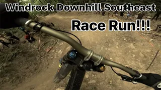 Race Run POV!!! 2nd Place // Windrock Downhill Southeast - Chris Grice