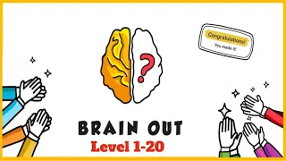 My brain is out 😱| brain out gameplay